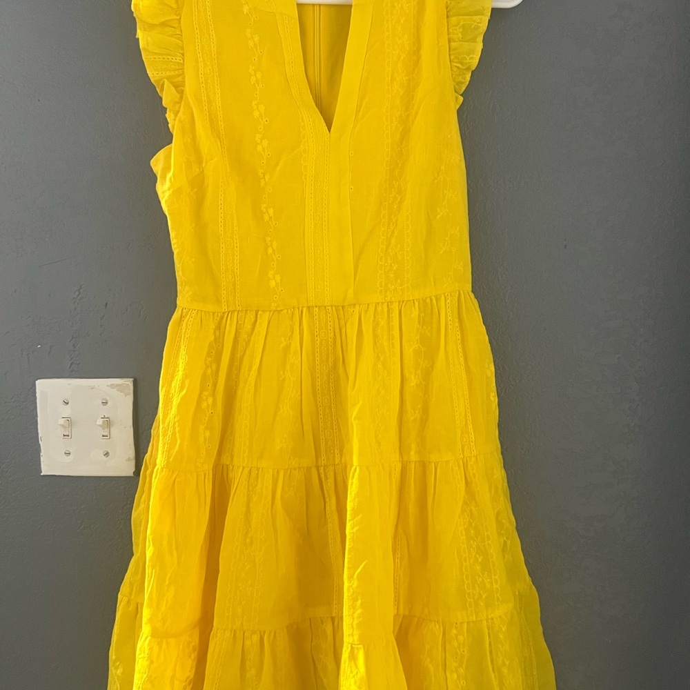Laundry By Shelli Segal Yellow Dress